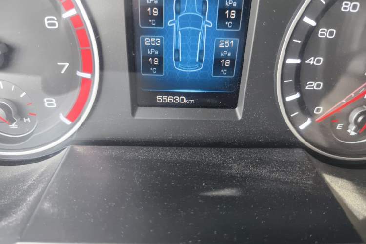 Used Haval H6 2018 Blue Label Sport Edition 1.5T Manual Two-Wheel Drive Elite Model Odometer Close Up