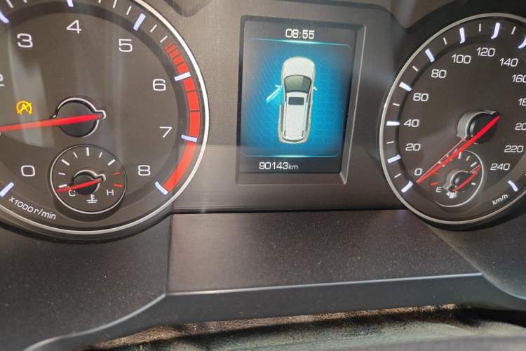 Used Haval H6 2018 Red-Label Sport Version 1.5T Manual Two-Wheel Drive Elite Model Odometer Close Up