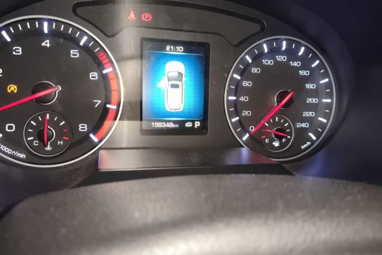 Used Haval H6 2018 Red-Label Sport Edition 1.5T Automatic Two-Wheel Drive Elite Model Odometer Close Up