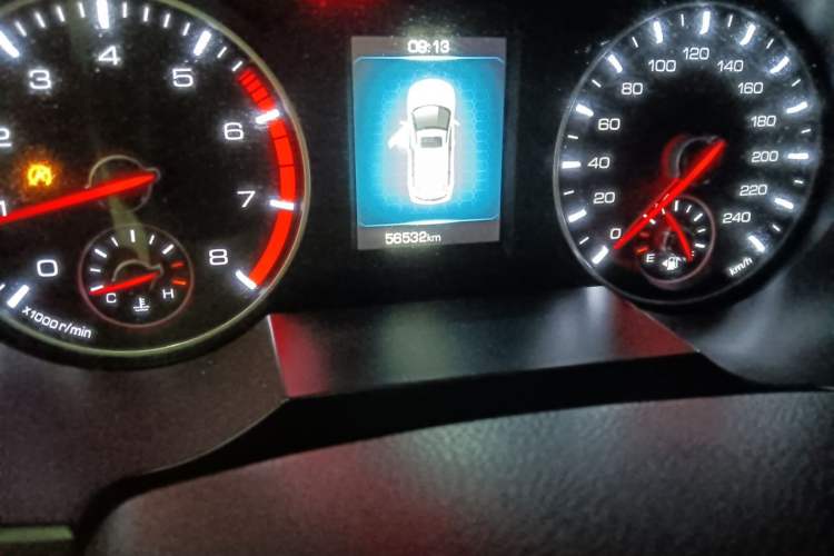 Used Haval H6 2018 Red-Label Sport Version 1.5T Manual Two-Wheel Drive Elite Model Odometer Close Up