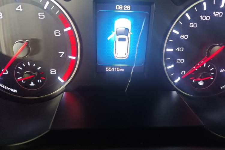 Used Haval H6 2018 Blue Label Sport Edition 1.5T Manual Two-Wheel Drive Elite Model Odometer Close Up