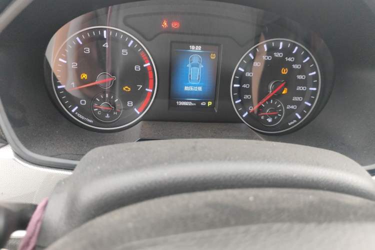 Used Haval H6 2018 Blue Label Sport Edition 1.5T Automatic Two-Wheel Drive Elite Model Odometer Close Up