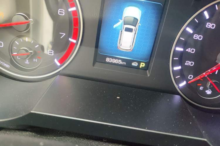 Used Haval H6 2018 Blue Label Sport Edition 1.5T Automatic Two-Wheel Drive Elite Model Odometer Close Up