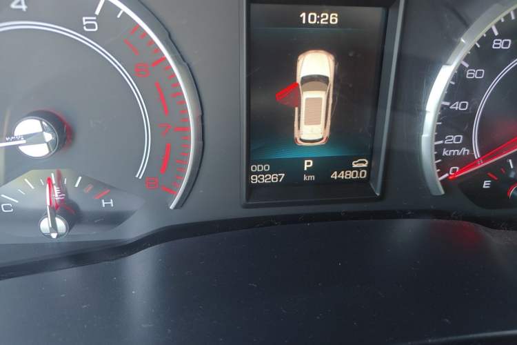 Used Haval H6 2018 Red-Label 1.5T Automatic Luxury Model Odometer Close Up
