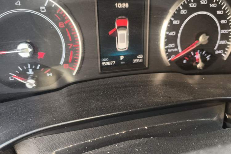 Used Haval H6 2018 Blue-Label 1.5T Automatic Luxury Model Odometer Close Up
