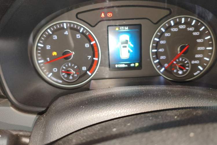 Used Haval H6 2018 Blue Label Sport Edition 1.5T Automatic Two-Wheel Drive Elite Model Odometer Close Up