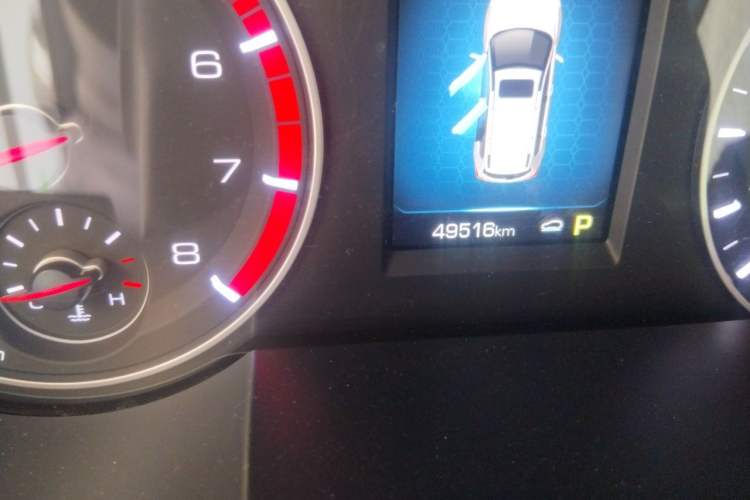 Used Haval H6 2018 Red-Label Sport Edition 1.5T Automatic Two-Wheel Drive Elite Model Odometer Close Up