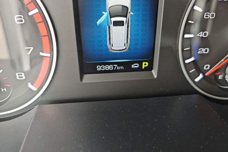 Used Haval H6 2018 Blue Label Sport Edition 1.5T Automatic Two-Wheel Drive Elite Model Odometer Close Up