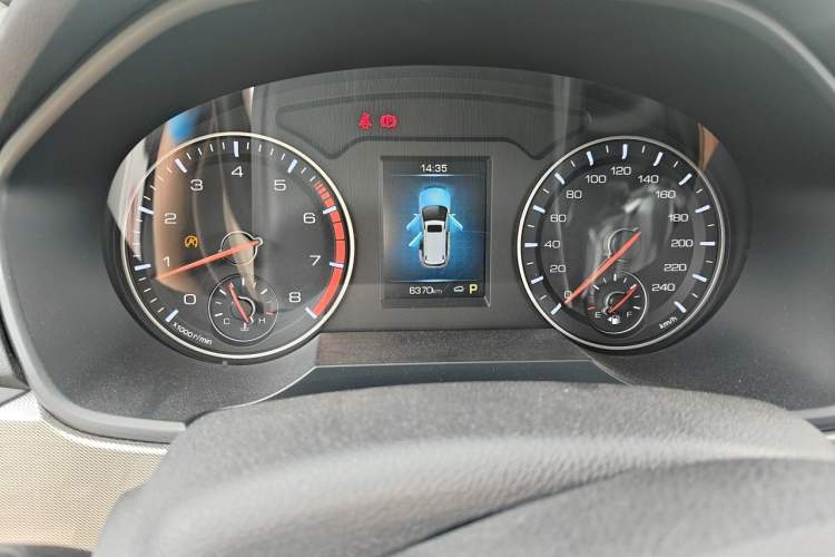 Used Haval H6 2018 Blue Label Sport Edition 1.5T Automatic Two-Wheel Drive Elite Model Odometer Close Up