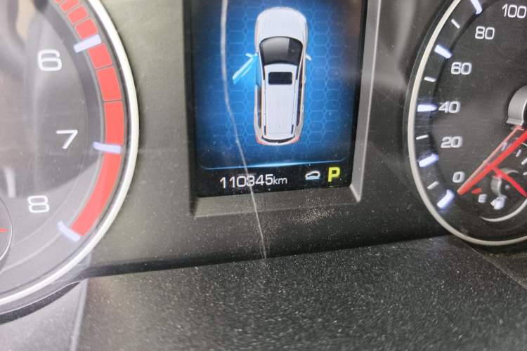 Used Haval H6 2018 Sport Edition 1.5T Automatic Two-Wheel Drive Elite Model China V Standard Odometer Close Up