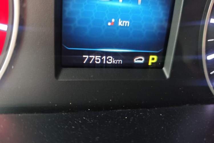 Used Haval H6 2018 Blue Label Sport Edition 1.5T Automatic Two-Wheel Drive Prestige Model Odometer Close Up