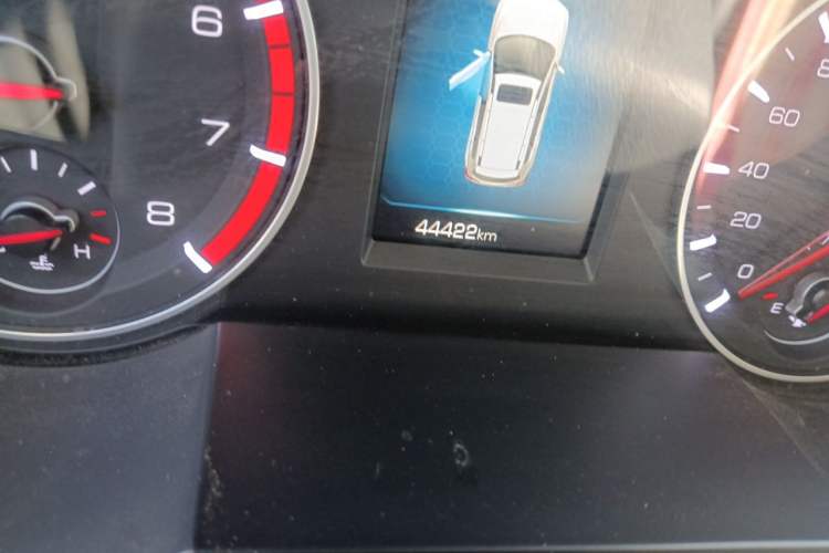 Used Haval H6 2018 Blue Label Sport Edition 1.5T Manual Two-Wheel Drive Elite Model Odometer Close Up
