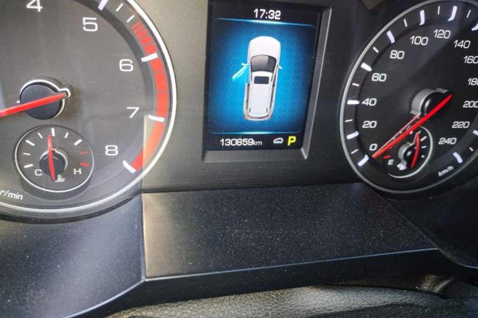 Used Haval H6 2018 Blue Label Sport Edition 1.5T Automatic Two-Wheel Drive Elite Model Odometer Close Up