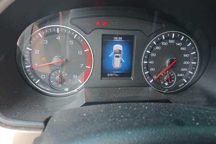 Used Haval H6 2018 Blue Label Sport Edition 1.5T Manual Two-Wheel Drive Elite Model Odometer Close Up