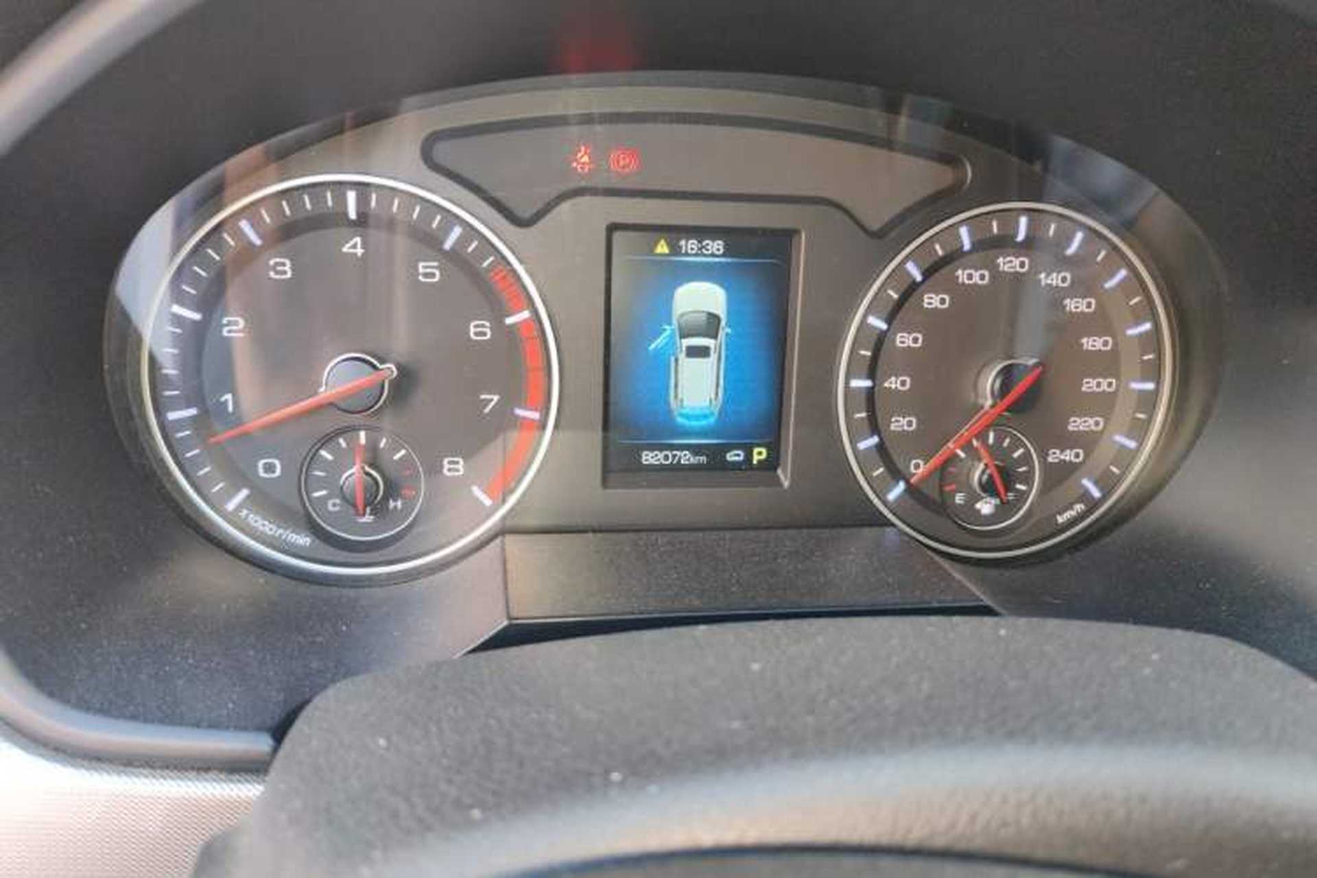 Used Haval H6 2018 Blue Label Sport Edition 1.5T Automatic Two-Wheel Drive Elite Model Odometer Close Up