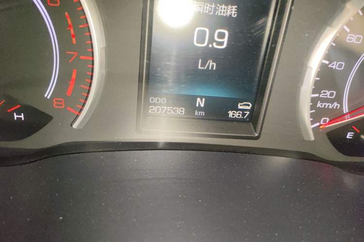 Used Haval H6 2018 Red-Label 1.5T Automatic Luxury Model Odometer Close Up