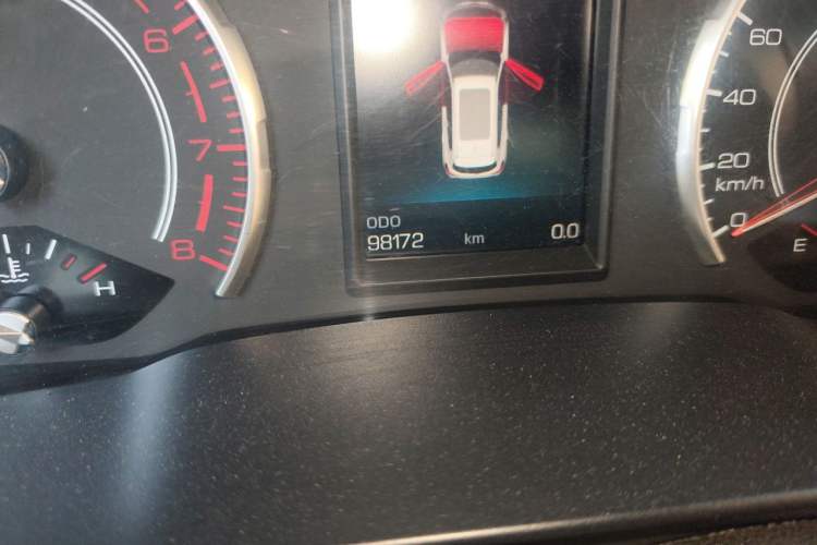 Used Haval H6 2018 Red-Label 1.5T Automatic Luxury Model Odometer Close Up