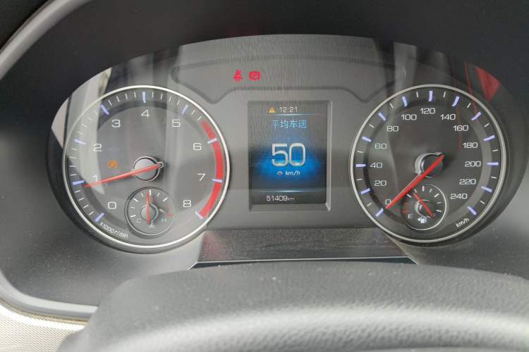 Used Haval H6 2018 Blue Label Sport Edition 1.5T Manual Two-Wheel Drive Elite Model Odometer Close Up