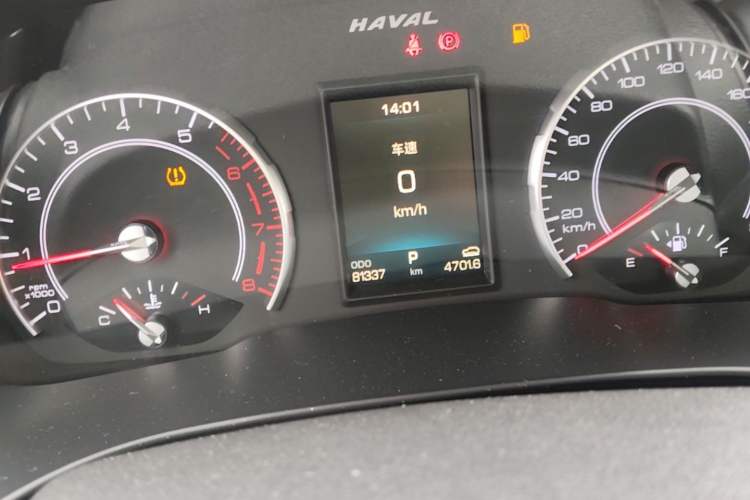 Used Haval H6 2018 Red-Label 1.5T Automatic Luxury Model Odometer Close Up