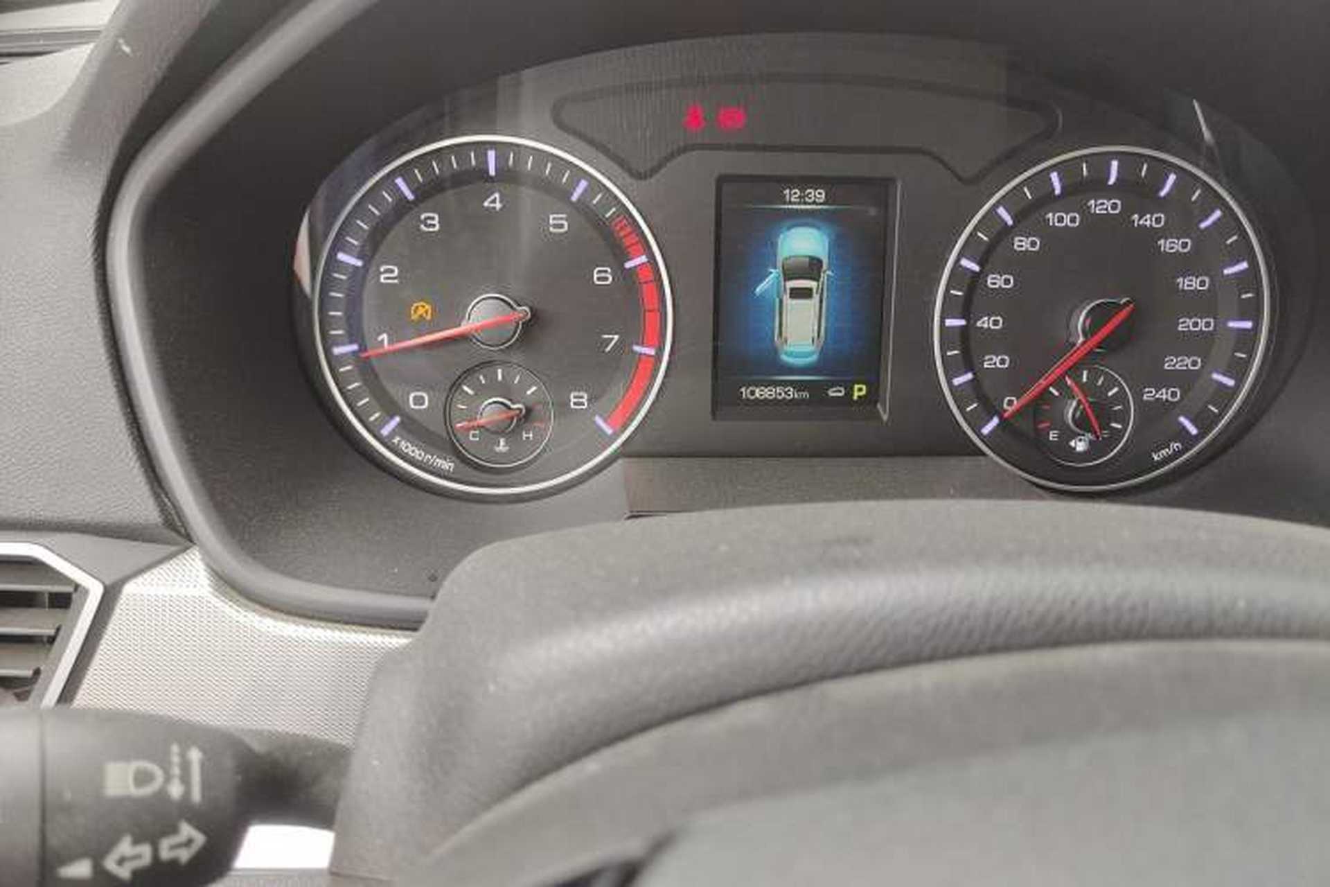 Used Haval H6 2018 Blue Label Sport Edition 1.5T Automatic Two-Wheel Drive Elite Model Odometer Close Up