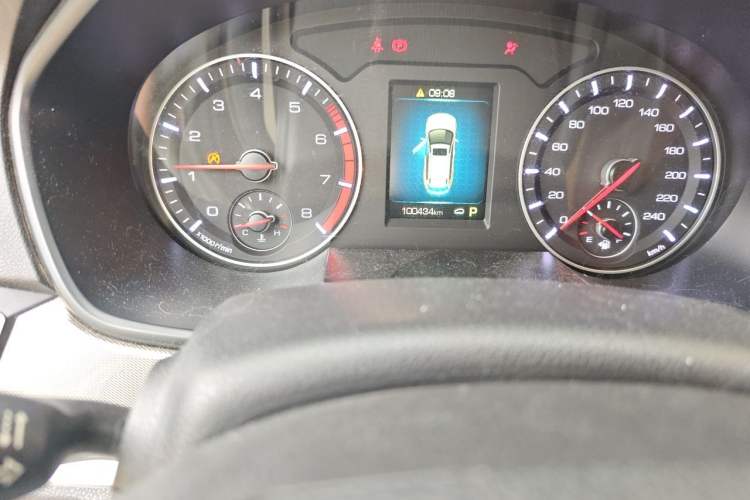 Used Haval H6 2018 Red-Label Sport Edition 1.5T Automatic Two-Wheel Drive Elite Model Odometer Close Up