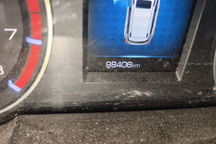 Used Haval H6 2018 Blue Label Sport Edition 1.5T Manual Two-Wheel Drive Elite Model Odometer Close Up