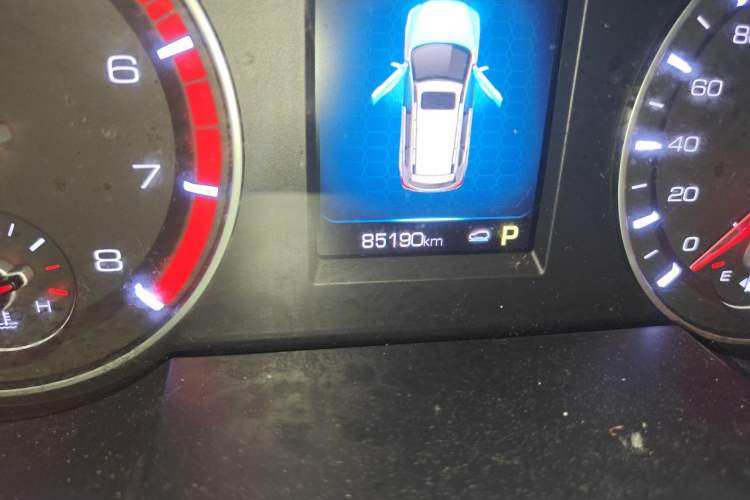 Used Haval H6 2018 Blue Label Sport Edition 1.5T Automatic Two-Wheel Drive Elite Model Odometer Close Up