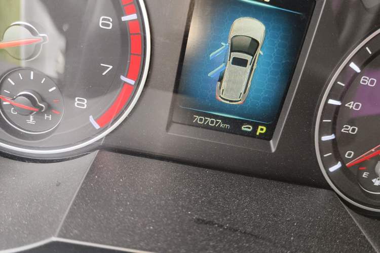 Used Haval H6 2018 Red-Label Sport Edition 1.5T Automatic Two-Wheel Drive Elite Model Odometer Close Up