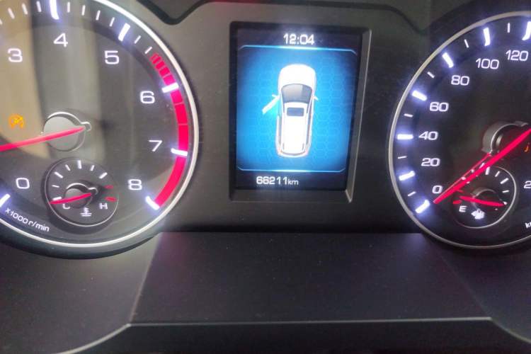 Used Haval H6 2018 Red-Label Sport Version 1.5T Manual Two-Wheel Drive Elite Model Odometer Close Up