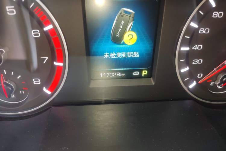 Used Haval H6 2018 Red-Label Sport Edition 1.5T Automatic Two-Wheel Drive Elite Model Odometer Close Up