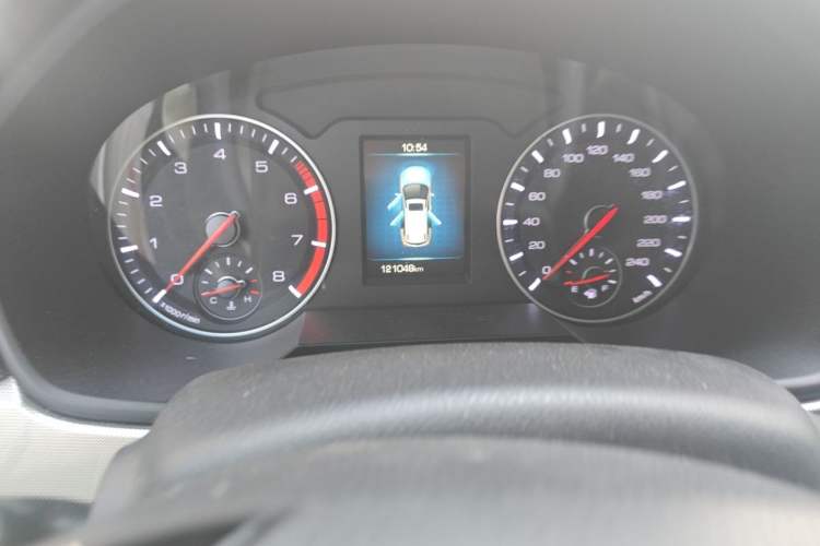 Used Haval H6 2018 Red-Label Sport Edition 1.5T Automatic Two-Wheel Drive Elite Model Odometer Close Up