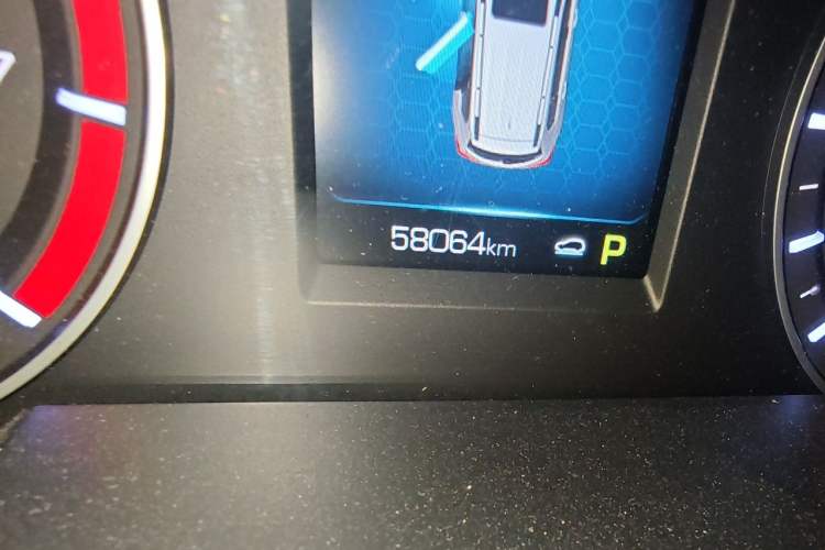 Used Haval H6 2018 Red-Label Sport Edition 1.5T Automatic Two-Wheel Drive Elite Model Odometer Close Up