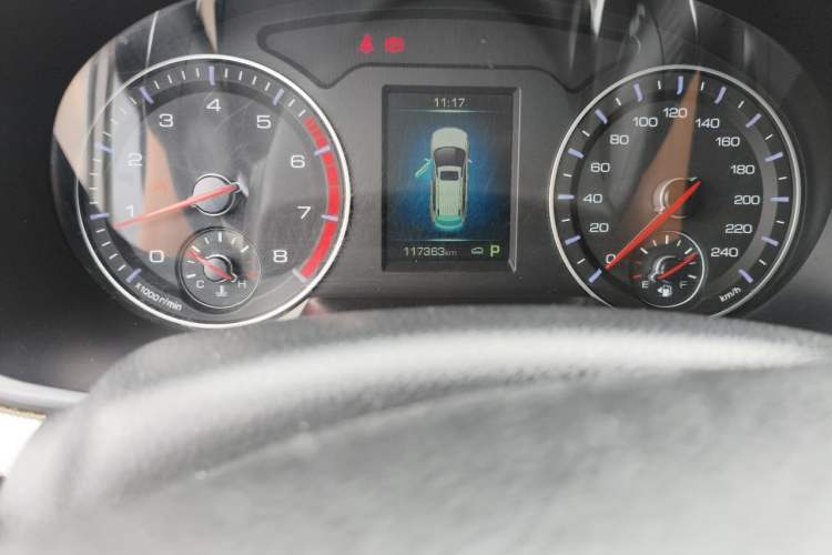 Used Haval H6 2018 Red-Label Sport Edition 1.5T Automatic Two-Wheel Drive Elite Model Odometer Close Up