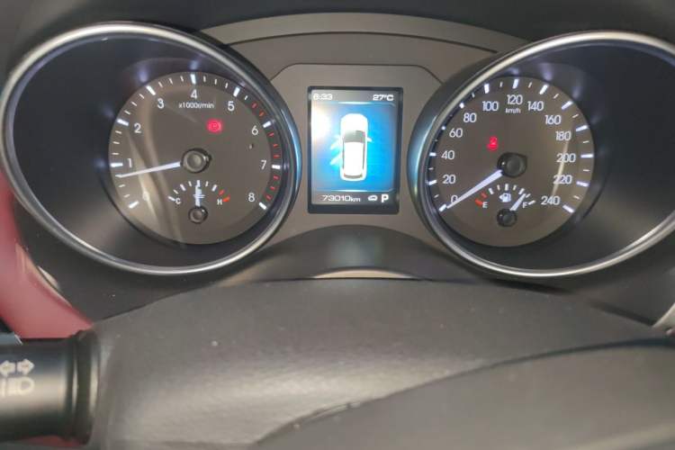 Used Haval H6 2018 Red-Label 1.5T Automatic Luxury Model Odometer Close Up