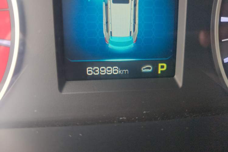 Used Haval H6 2018 Blue Label Sport Edition 1.5T Automatic Two-Wheel Drive Elite Model Odometer Close Up
