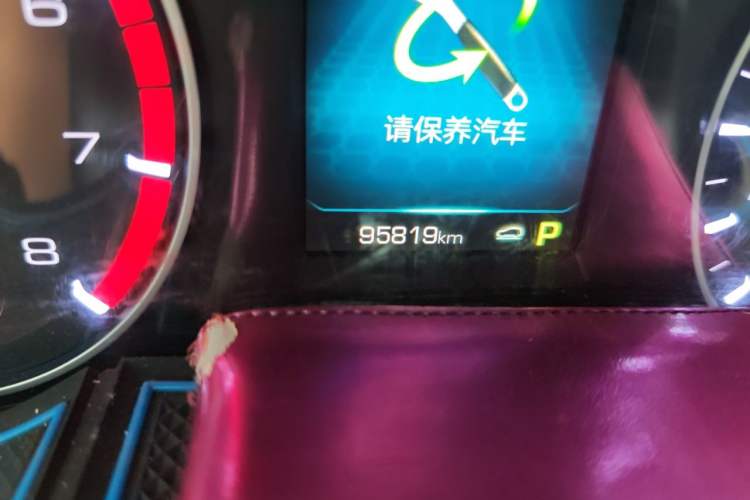 Used Haval H6 2018 Blue Label Sport Edition 1.5T Automatic Two-Wheel Drive Elite Model Odometer Close Up