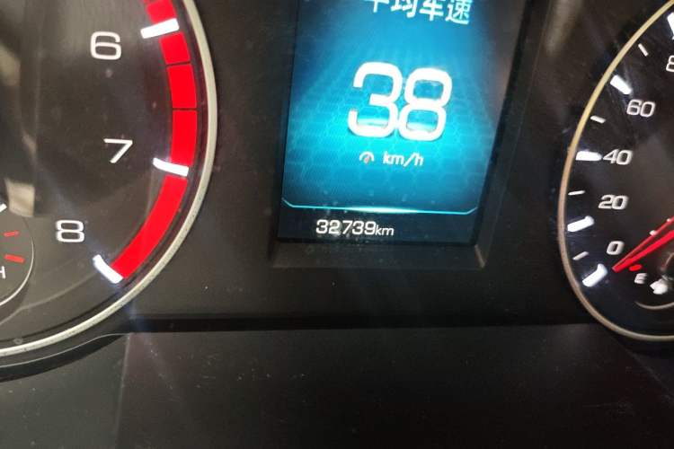 Used Haval H6 2018 Blue Label Sport Edition 1.5T Manual Two-Wheel Drive Elite Model Odometer Close Up