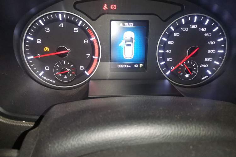 Used Haval H6 2018 Sport Edition 1.5T Automatic Two-Wheel Drive Elite Model China V Standard Odometer Close Up