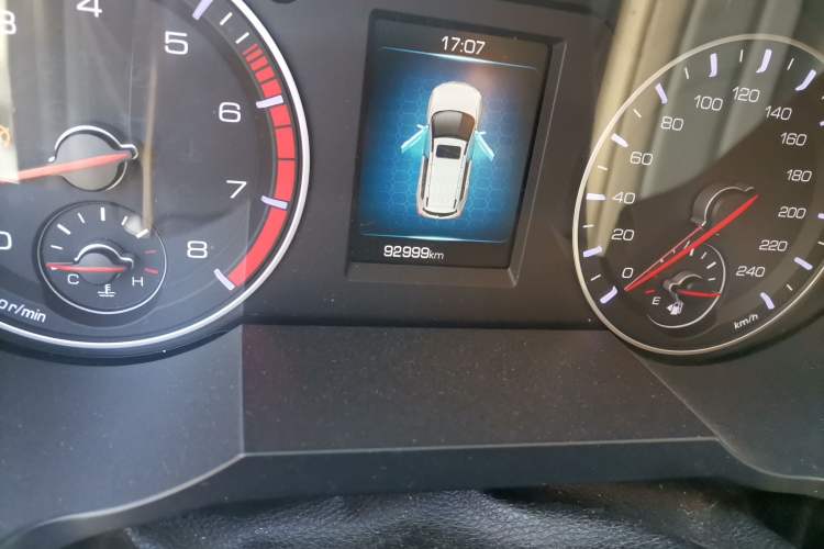 Used Haval H6 2018 Red-Label Sport Version 1.5T Manual Two-Wheel Drive Elite Model Odometer Close Up