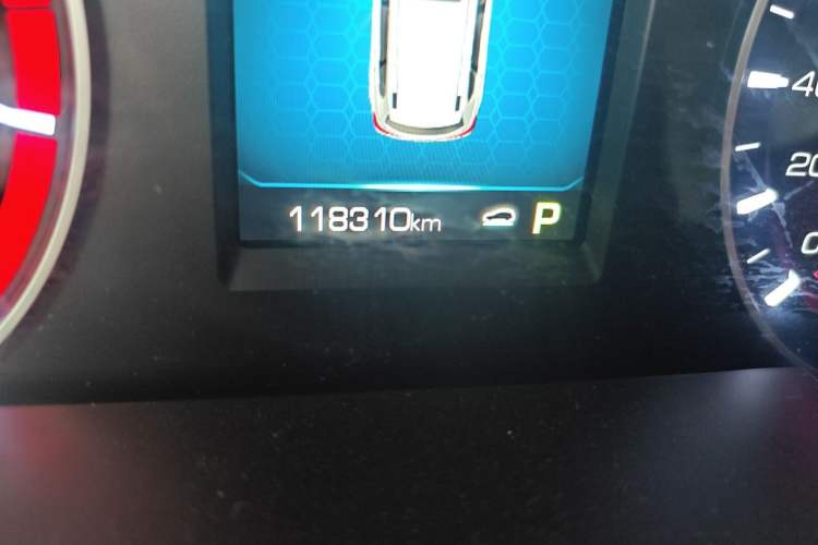 Used Haval H6 2018 Blue Label Sport Edition 1.5T Automatic Two-Wheel Drive Prestige Model Odometer Close Up