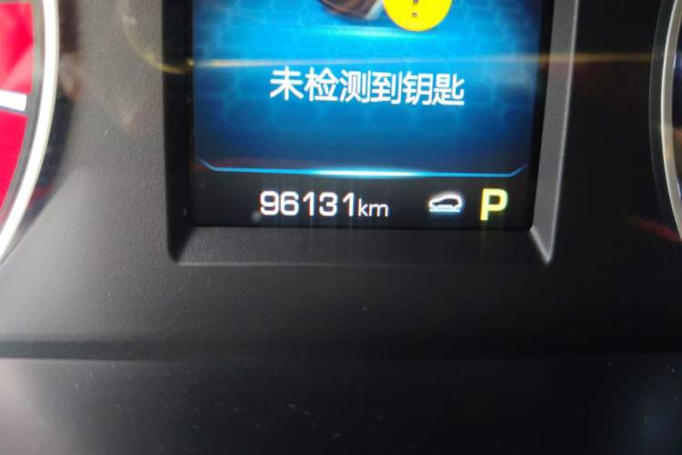Used Haval H6 2018 Red-Label Sport Edition 1.5T Automatic Two-Wheel Drive Elite Model Odometer Close Up