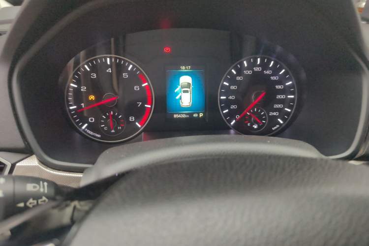 Used Haval H6 2018 Blue Label Sport Edition 1.5T Automatic Two-Wheel Drive Elite Model Odometer Close Up