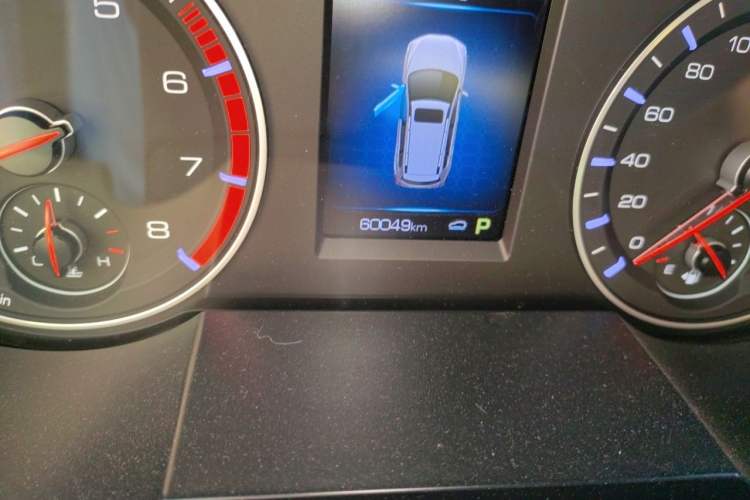 Used Haval H6 2018 Blue Label Sport Edition 1.5T Automatic Two-Wheel Drive Prestige Model Odometer Close Up