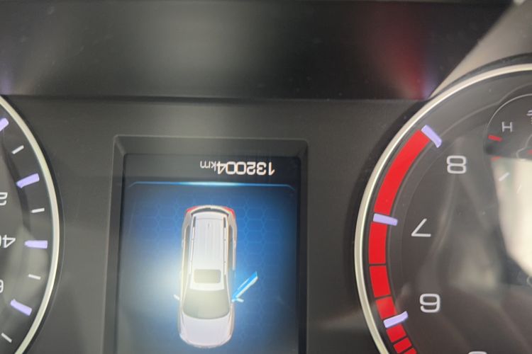 Used Haval H6 2018 Red-Label Sport Edition 1.5T Automatic Two-Wheel Drive Elite Model Odometer Close Up