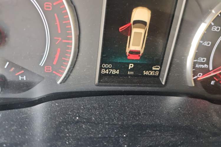 Used Haval H6 2018 Blue-Label 1.5T Automatic Luxury Model Odometer Close Up