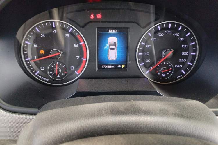 Used Haval H6 2018 Blue Label Sport Edition 1.5T Automatic Two-Wheel Drive Elite Model Odometer Close Up
