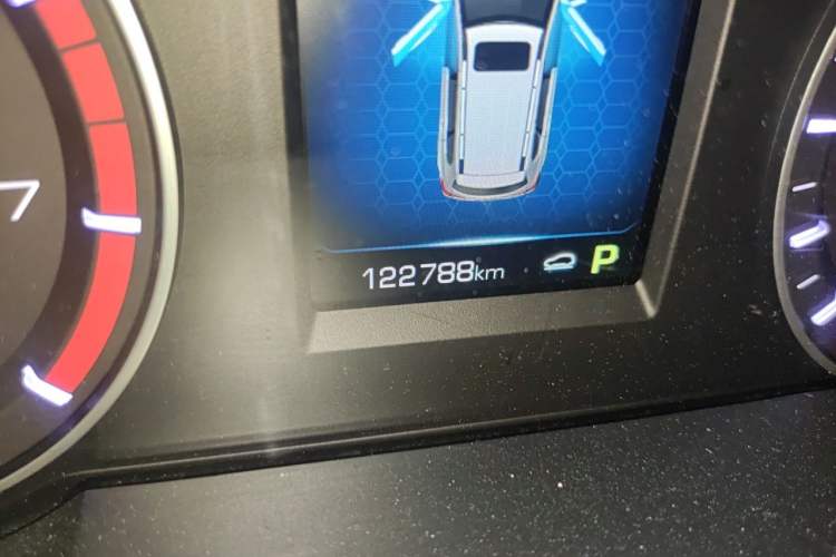 Used Haval H6 2018 Blue Label Sport Edition 1.5T Automatic Two-Wheel Drive Elite Model Odometer Close Up