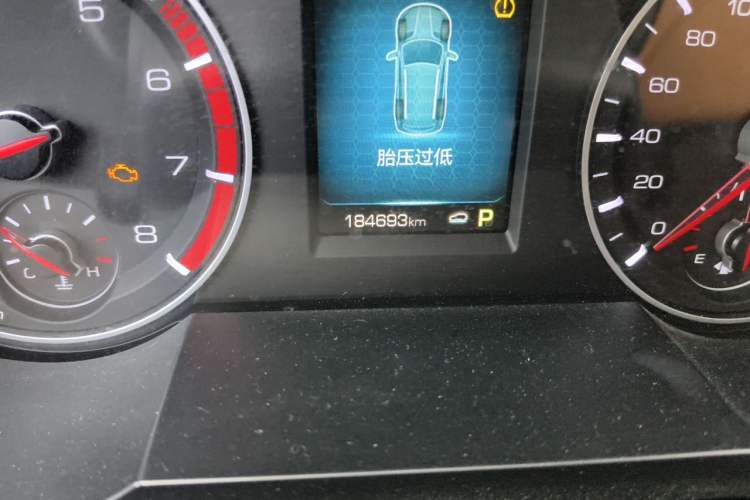 Used Haval H6 2018 Red-Label Sport Edition 1.5T Automatic Two-Wheel Drive Elite Model Odometer Close Up