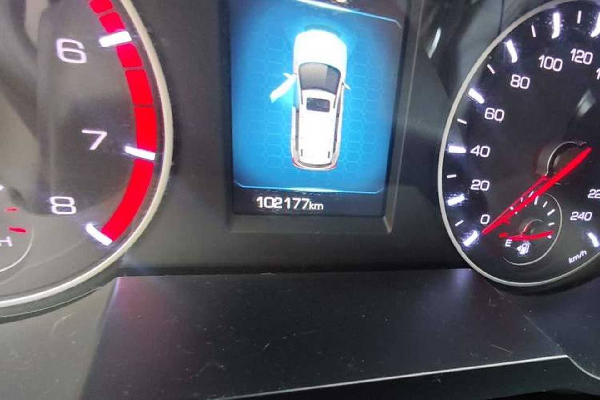 Used Haval H6 2018 Blue Label Sport Edition 1.5T Automatic Two-Wheel Drive Elite Model Odometer Close Up