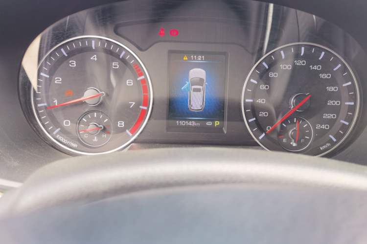 Used Haval H6 2018 Blue Label Sport Edition 1.5T Automatic Two-Wheel Drive Elite Model Odometer Close Up